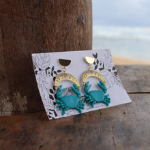 Load image into Gallery viewer, Zodiac Earrings “Cancer”