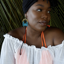 Load image into Gallery viewer, Zodiac Earrings “Cancer”