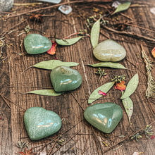 Load image into Gallery viewer, Green Aventurine Heart Shaped Stone