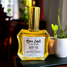 Load image into Gallery viewer, Romantic body oil with a bold, luxurious scent for nighttime rituals