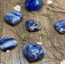 Load image into Gallery viewer, Sodalite Heart Shaped Stone