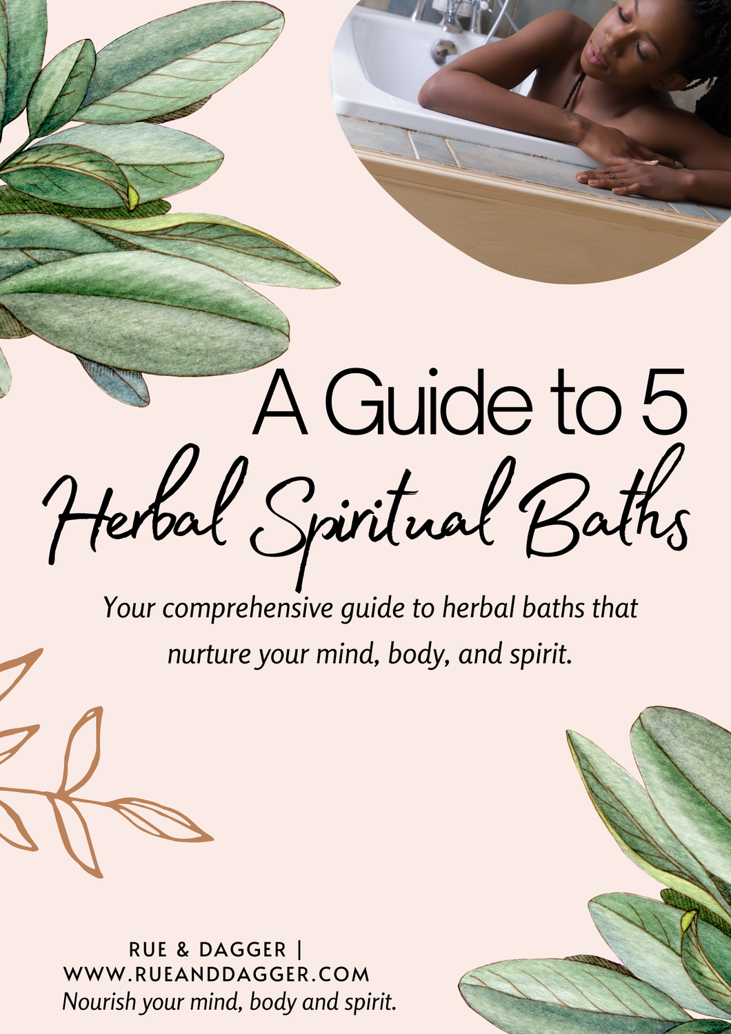 A Guide to 5 Herbal Spiritual Baths (EBook)