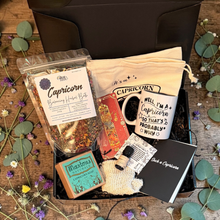 Load image into Gallery viewer, Capricorn - The Grounded Grace Bundle | Zodiac Self-Care Kit
