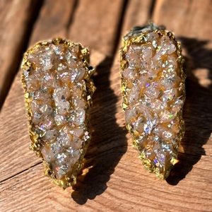 Druzy Daggers Earrings