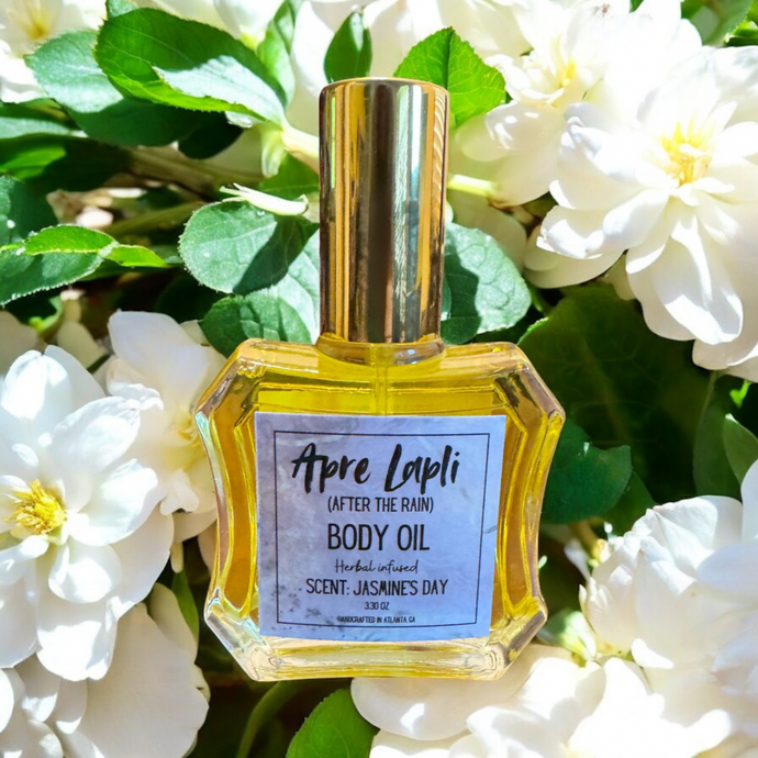 Lingering fragrance of jasmine flowers