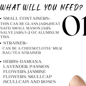 Items for Herbal Bath