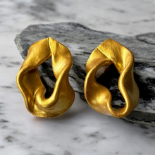 Load image into Gallery viewer, Handmade “Perfectly Imperfect” Earrings
