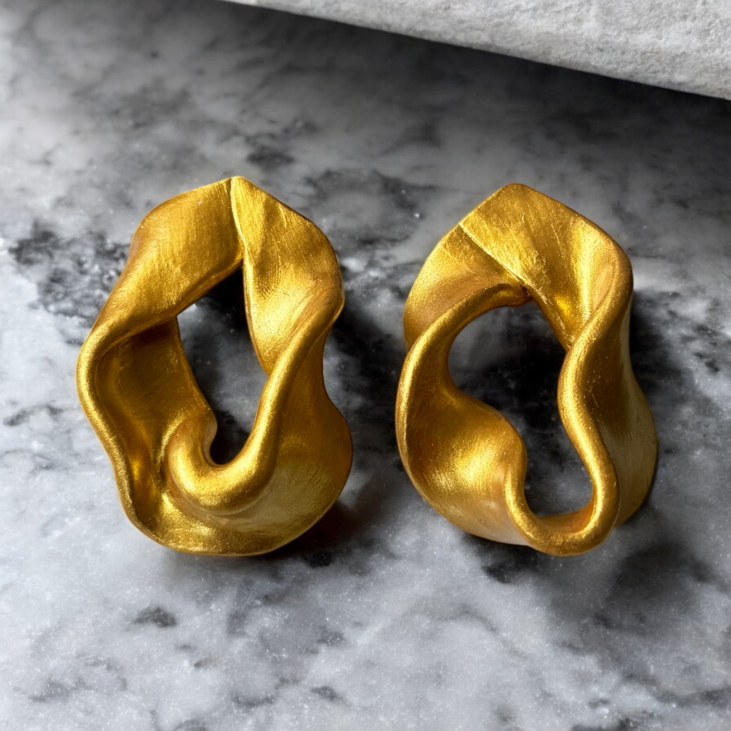 Handmade “Perfectly Imperfect” Earrings