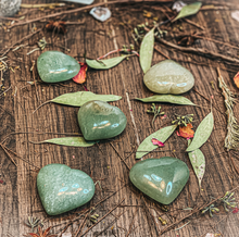 Load image into Gallery viewer, Green Aventurine Heart Shaped Stone
